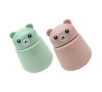 ROMISBABA 2Pcs Portable Manual Tablets Crusher Small Pill Abs Material Compact Medicine for Home and Travel Convenient for Adults