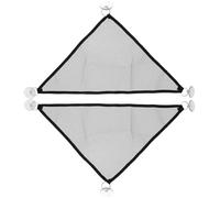 ROMISBABA 2pcs Reptile Mesh Hammock Hanging Bed with Suction Cups Design, Easy to Dry Snake and Iguana Pet Accessories for Tank Habitat