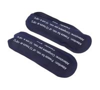 ROMISBABA 2PCS Reusable Medical Ice Packs for Travel Case Gel Cooler for Insulin and Medication Preservation Compact Lightweight Freezer Packs for Air Travel and Daily Use Safe Materials