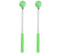 ROMISBABA 2pcs Silicone Back Massaging Hammer with Spring Handle Design for Powerful Percussion Massage on Legs and Back, for Office and Travel Use