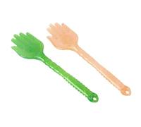 ROMISBABA 2pcs Silicone Body Massage Pat with Convex Dots Acupoint Tapping Stick for Neck Shoulder Full Body Relief Lightweight Portable Therapy Tool for Muscle Relaxation Random Color