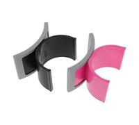 ROMISBABA 2pcs Silicone U Shaped Manicure Hand Cushion Arm Rest Pillow Detachable Wrist Support for Nail Art and Nail Room Decor Comfortable Accessory for Mobile Technicians