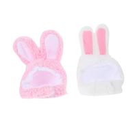 ROMISBABA 2pcs Small Medium Pet Costume Hats for Cats Dogs Rabbits Decorative Headwear Party Accessories Suitable for Small to Medium Breeds