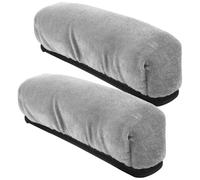 ROMISBABA 2pcs Soft Velour Crutch Pads with Sponge Cushion for Arm Crutches, Lightweight and Portable Forearm Covers, Comfortable Replacement Padding for Elderly Use