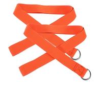 ROMISBABA 2pcs Stretch Resistance Yoga Bands Adjustable Household Exercise Strap Orange Multi-function Workout Band for Professional Yoga and Stretching