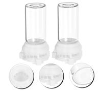 ROMISBABA 2pcs Transparent Ant Water Feeder Bottles Lightweight Ant Nest Drinking Cups for Home Feeding Supplies Easy to Clean Stable Design