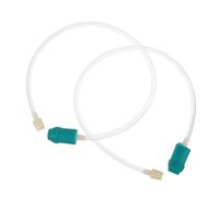 ROMISBABA 2pcs Transparent Cupping Pump Extension Tubes for Home Use Versatile Replacement Parts Compatible with Vacuum Pump Cupping Adequate for Dry and Wet Body Therapy