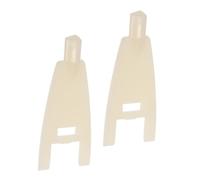 ROMISBABA 2pcs Universal Paper Towel Dispenser Key Set Plastic Toilet Tissue Dispenser Lock Tool Fits Most Restroom Secure Locking White
