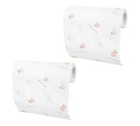 ROMISBABA 2pcs Washable Bamboo Paper Towels Thickened Multipurpose Kitchen Cleaning Cloths Reusable Dish Cloths for Oil Removal Household Use