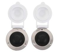 ROMISBABA 2pcs Windlass Foot Switch White Ergonomic Boat Anchor Winch Rocker Control for Deck Anchor Up Down Efficient Foot Pedal Replacement for Boat Maneuvering