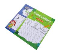 ROMISBABA 2pcs Writing Practice Workbook Alphabet Uppercase Lowercase Letter Tracing for Preschoolers Interactive Coloring and Handwriting Exercises for Early Literacy Development