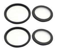 ROMISBABA 2sets Stethoscope Diaphragm Replacement Covers Pvc Material Lightweight Design Compatible with Adult and Pediatric Models Spare Parts