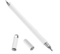 ROMISBABA 3-in-1 Capacitive Stylus Pen for Phone and Tablet Users, Universal Portable Touch Screen Pen, White Multi-functional Screen Stylus for Mobile Devices