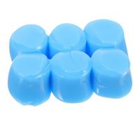 ROMISBABA 3 Pairs Soft Silicone for Swimming and Sleeping Noise-reducing for Bath Pool Travel and Flight Comfort Blue Random Color