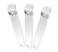 ROMISBABA 3 Pcs Professional Stainless Steel Vial Breaker Mini Bottle Opener for Oral Liquid and Medicine Vials Compact Portable Tool for Beverages and Ampoule Caps for Medical and Home Use