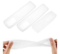 ROMISBABA 3 Pcs Remote Control Case Simple Freestyle Remote Case Cue Cover Replacement Transparent Silica Gel