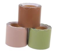 ROMISBABA 3 Rolls Scalloped Bulletin Board Border Trim Paper for Classroom Decoration Wave Edge Display Borders for Chalkboards Doors Windows DIY Craft and Scrapbooking Meters Total
