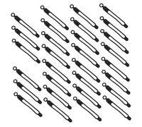 ROMISBABA 30pcs Reusable Silicone Cable Ties Straps with Hanging Loop Multi-Function Cord Organizers for Home Office Travel Flexible Wire Holders for Efficient Cable Management and Storage