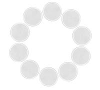 ROMISBABA 30pcs Strong Adhesion Plastic Sticky Ceiling Hooks, Small Self-Adhesive Hangers for Hanging Lanterns and Decoration, No Drill Required, Multifunctional Solution for Home