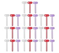 ROMISBABA 30Pcs Toothpaste Tube Squeezer Roller Metal Dispenser Tool for Daily Use Gadgets Multipurpose Tube Helper for Bathroom and Home Use