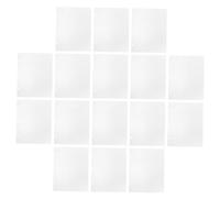 ROMISBABA 30pcs Transparent Plastic Binder Dividers with Pockets for Cash and Document Organization Flexible Index Tabs and Envelope Inserts for Office School and Home Budget Management