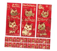 ROMISBABA 360pcs Vietnamese Lunar Year Red Envelopes X Creative Year Horse Hong Bao Money Pockets for Birthday Wedding Family Corporate Celebrations