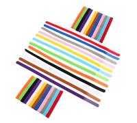 ROMISBABA 36pcs Baby Kitten Collar Nylon Identification Bands Assorted Color Soft Fabric Comfortable Fit Quick Emergency Recognition for Social Events and Daily Use