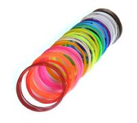 ROMISBABA 3D Pen Filament Refills Abs Plastic Bar Total Length 5 Meter 1.75mm Environmentally-Friendly Material Suitable as an Earth-Conscious Artist