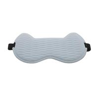 ROMISBABA 3D Sleeping Eye Mask for Bedtime and Travel, Adjustable Elastic Strap, Plush Light-Blocking Animal-Shaped Sleep Mask in Lake Blue for and Teens