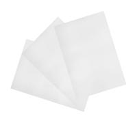 ROMISBABA 3pcs A4 Silver Aluminum Sublimation Sheet Metal Plates for DIY Laser Engraving, Aluminum Alloy Blank Sign Blanks for Crafting and Decorative Use