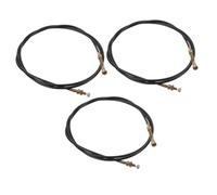 ROMISBABA 3pcs Alloy Electric Bicycle Shift Cables for Scooter Power Motor Tricycle Gear Transmission Hill Assist Smooth Synchronization for Enhanced Climbing and Speed Optimization