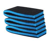 ROMISBABA 3pcs Biological Polyether Filter Sponge Pads for Aquarium Fish Tanks Pre-filter Media with Strong Filtration Reusable and for Water Purification