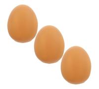 ROMISBABA 3pcs Interactive Squeaky Dog Egg for Puppies Small Puppy Chewing Made of Sturdy Vinyl with Sound When Biting Or Squeezing, for Throwing and Playing
