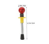 ROMISBABA 3pcs Loaded Spring Rods for Pinball Machines Replacement Pinball Plunger Rods with Precision Game Machine Accessories for Extended Lifespan and Realistic Play