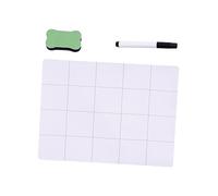 ROMISBABA 3pcs Magnetic Work Mat Set for Small Parts Repair with Layout Rewritable Pen and Eraser Lost Pad for Phone and Tablet Maintenance Random Color