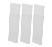 ROMISBABA 3pcs Portable Tongue Storage Cases Lightweight Travel Friendly Tongue Cleaner Holder Box for Adults Versatile Organizer for Oral Hygiene and Bad Breath Care