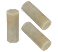 ROMISBABA 3pcs Qingtian Stone Seal Carving Set - 1.97" X 0.79" Cylindrical Stone for Chinese Character Stamp, Traditional Seal Carving Material for Calligraphy and Crafting Use
