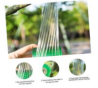 ROMISBABA 4 Rolls Self-adhesive Grafting Tape for Fruit Trees Stretchable Transparent PVC Film for Pecans Walnuts Citrus Garden Tape for Budding and Plant Repair