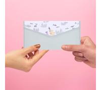 ROMISBABA 4 Sets Cartoon Envelope and Elegant Letter Papers Kit Retro Stationery Writing Paper with Thick Envelopes for Letter Writing and Personal Correspondence