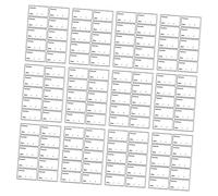 ROMISBABA 400pcs Removable Freezer Food Date Labels Self Adhesive Refrigerator Stickers for Food Storage Home Kitchen Office Use