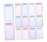 ROMISBABA 48 Sheets Money Savings Sheets for Binder Tracker Paper for Financial Habit Development Portable Cash Saving Refill for Challenges