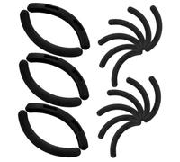 ROMISBABA 48pcs Eyelash Curler Adhesive Strip Silicone Rubber Replacement Pads for Curl for Home Use