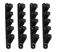 ROMISBABA 4Pcs Adjustable 5-Position Plastic Lounge Adjustment Brackets for Outdoor Folding Garden Chairs, Chaise Support Buckles Compatible with Camping and Patio Furniture