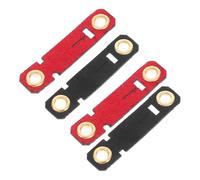 ROMISBABA 4pcs Bird Leg Bands Parrot Harness Foot Chain Birds Training Leash Ring