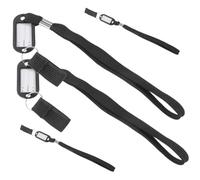 ROMISBABA 4Pcs Cane Wrist Straps with Ergonomic Design for Comfortable Grip and Reusable Walking Stick Lanyards with Writable Name Tags to Prevent Loss and Mix Up