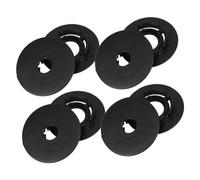 ROMISBABA 4pcs Car Floor Mat Fixings Abs Clips Secure Non-slip Carpet Pad Holders for Automotive Mats Easy Installation Resilient Material Compatible with Multiple Car Models