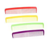ROMISBABA 4pcs Giant Oversized Comb Props for Halloween Carnival Party Costume Accessories Funny Big Hair Comb Headpiece in Red Yellow Purple Green for Trick Treat and Party Performances