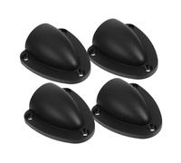 ROMISBABA 4pcs Grade Nylon Boat Vent Covers Air Outlet Protective Caps for Rv Plumbing Cable Vent Cap Replacement UV Resistant Easy Installation for Secure Ventilation
