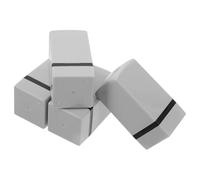 ROMISBABA 4pcs Guitar Chord Stamp, Practice Chord Stamp, Plastic, White, Lightweight, Markings, for Guitar and Ukulele, Beginners and Professionals, Daily Practice and Performance the Go
