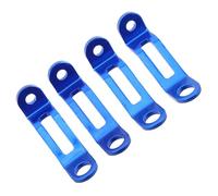 ROMISBABA 4pcs Motorcycle Brake Pump Support Bracket Made of Sturdy Aluminum Alloy with Simple Installation for Hydraulic Brake Oil Reservoir Tank Suitable for Riding Conditions